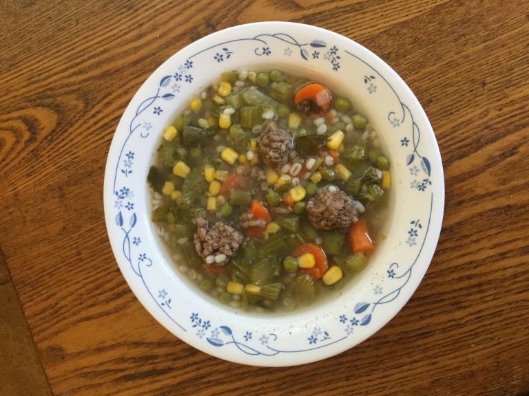 Beef Meatball Barley Soup Mama Maria’s Kitchen